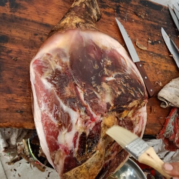 诺邓农家土特产诺邓老火腿整支特香生吃烹饪送配菜