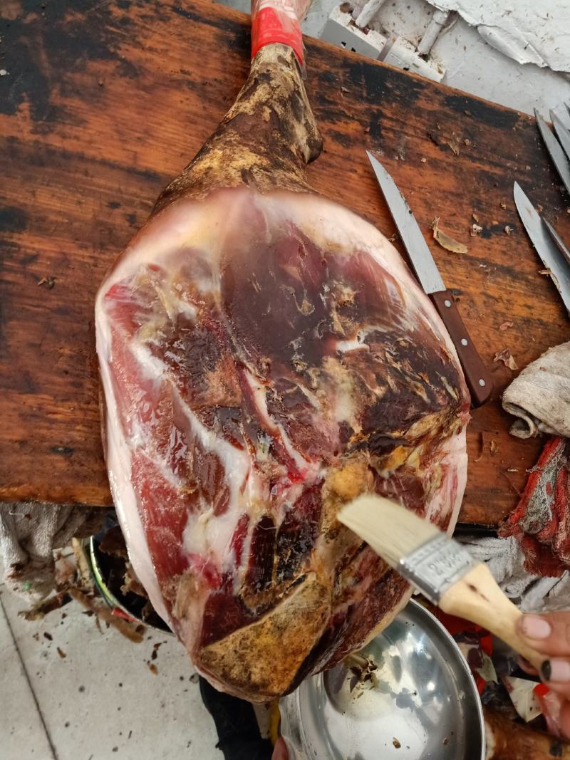 诺邓农家土特产诺邓老火腿整支特香生吃烹饪送配菜