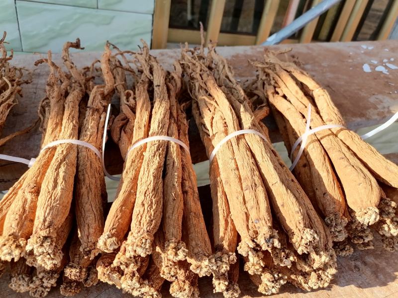 农家新鲜黄党参天然药食俩用补品是煮汤佳品