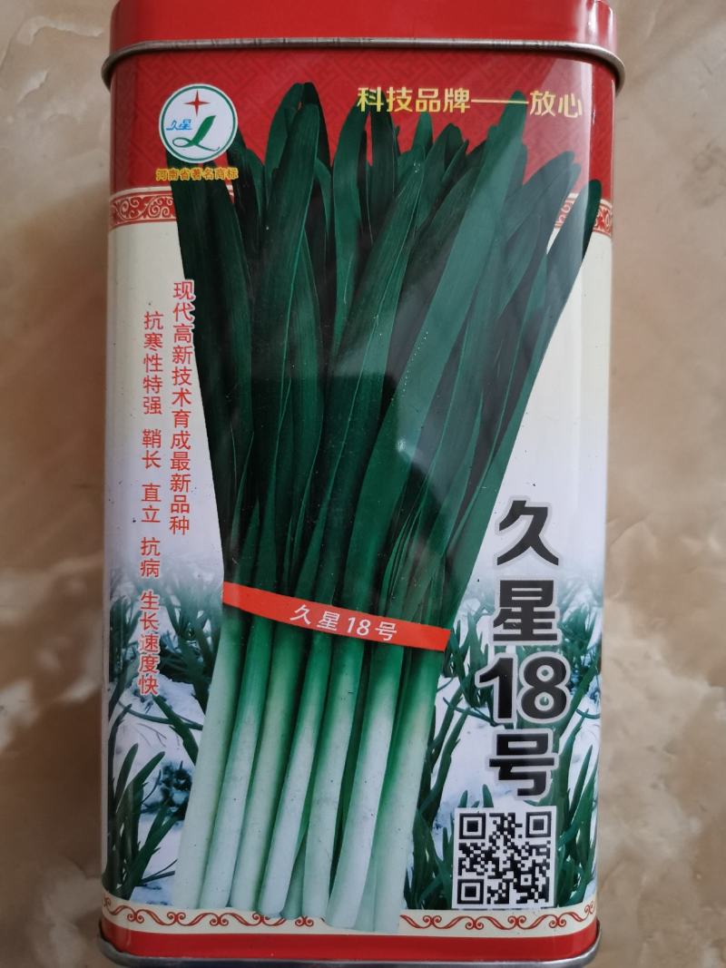久星18号韭菜种子不休眠耐寒宽叶韭菜种原袋发货250克装