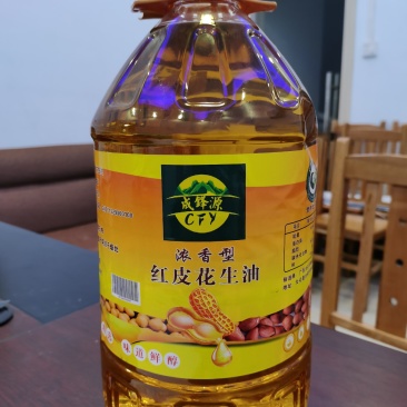 浓香型红皮花生油5升