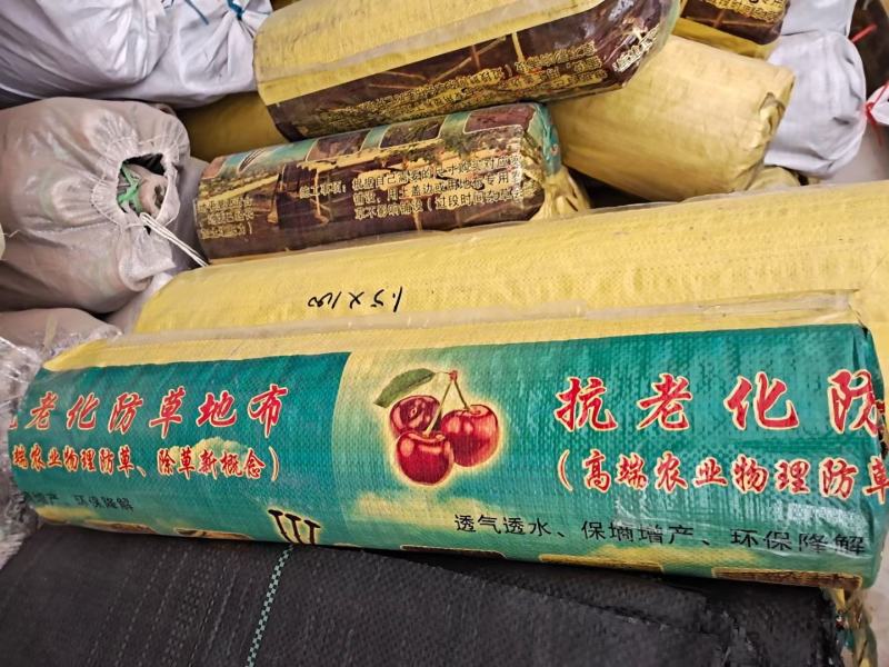 防草布除草布果园药材茶园花卉大棚等防草用地布