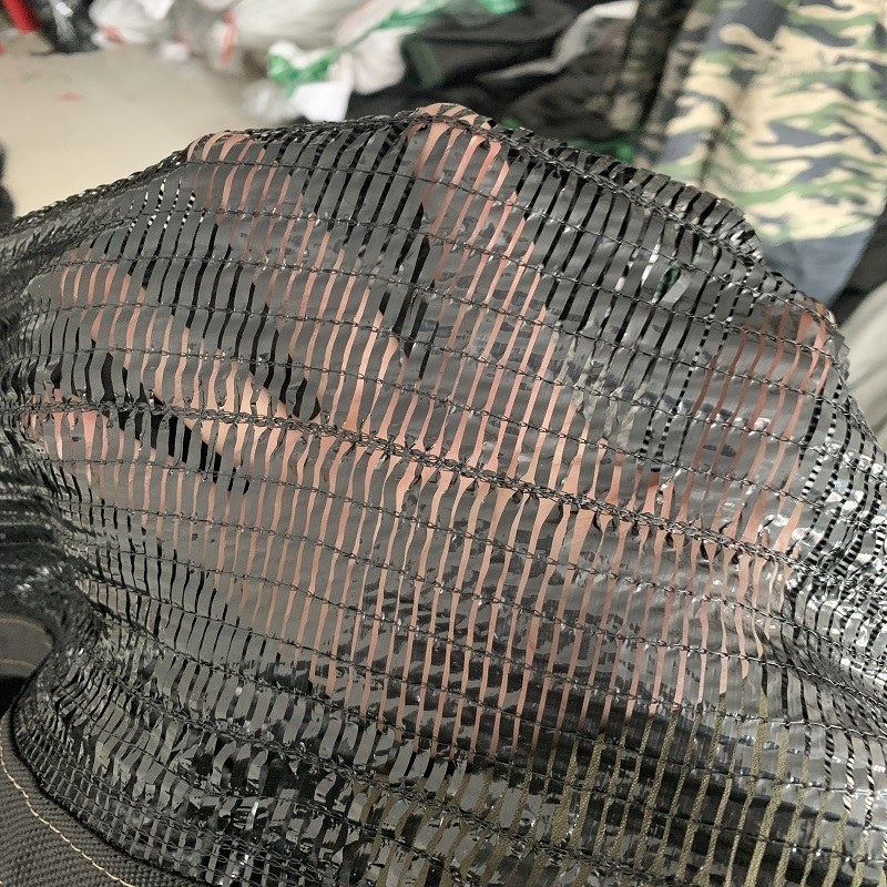 抗老化平针遮阳网黑色防晒网大棚家用农用遮阳网防尘网平针环