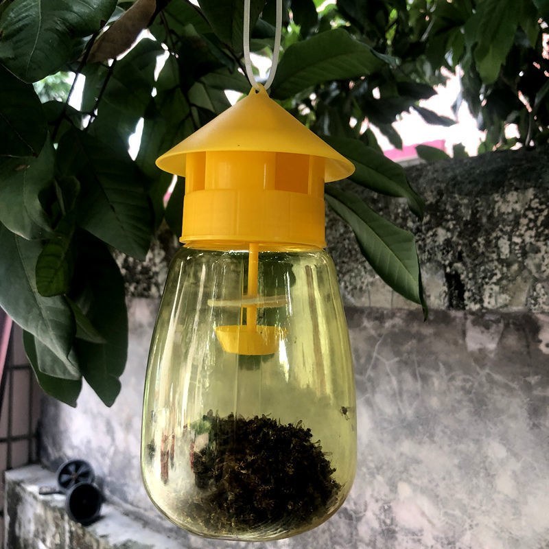 （包邮〉新升级四孔果蝇诱捕器果园菜地抓瓜果实蝇针蜂引诱剂