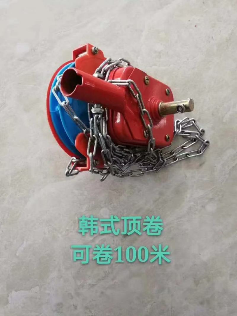 大棚卷膜器卷帘机手动养殖场温室配件蔬菜顶涡轮摇膜器放