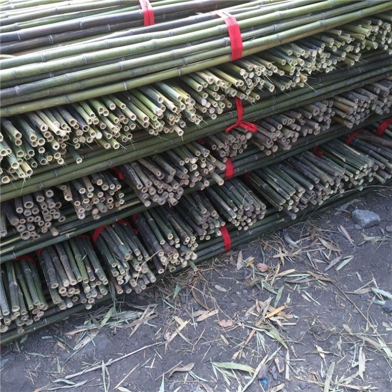 竹竿装饰潢小竹杆搭架子篱笆栅栏菜旗杆阳台植物爬藤花架