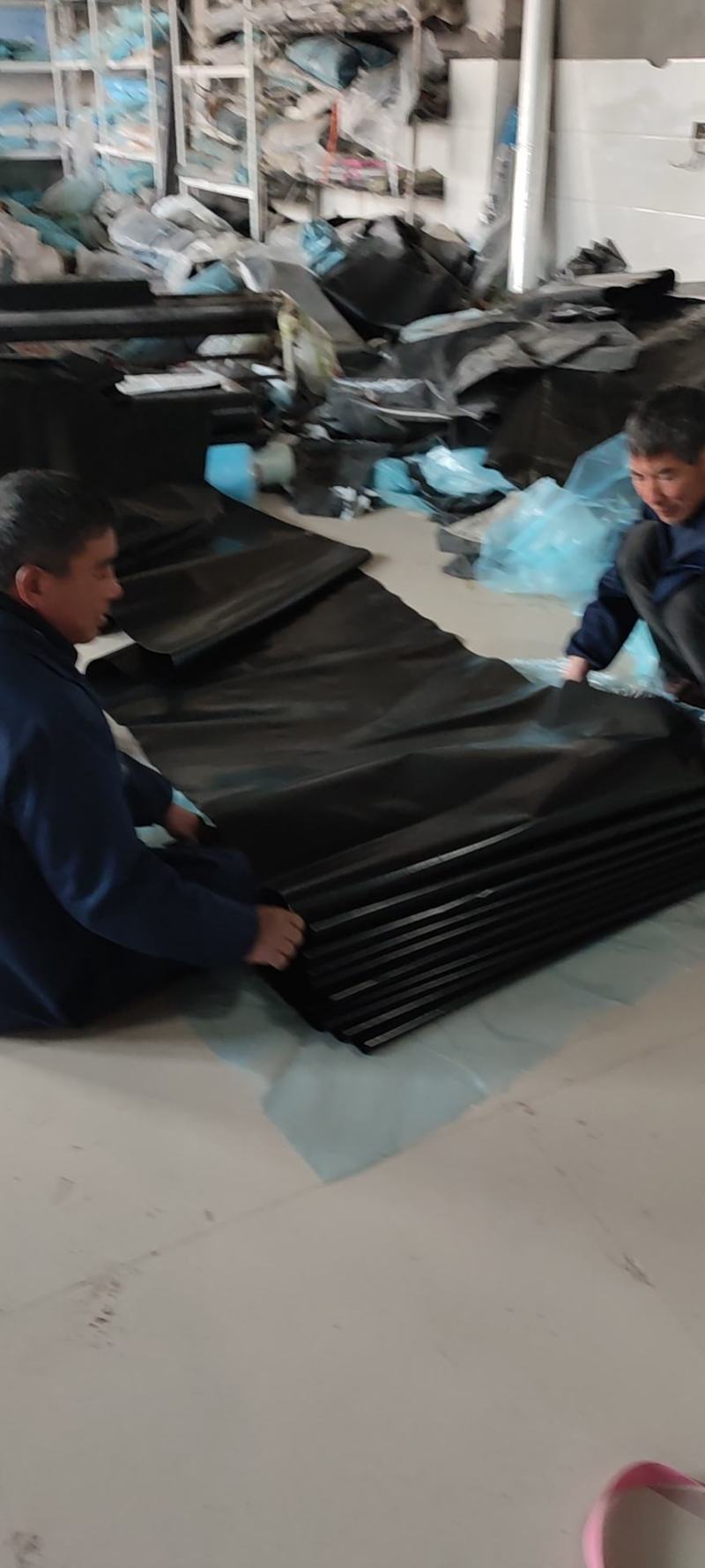 黑色塑料膜加厚养殖膜鱼塘防渗膜鱼池防水布藕池防渗膜土工膜