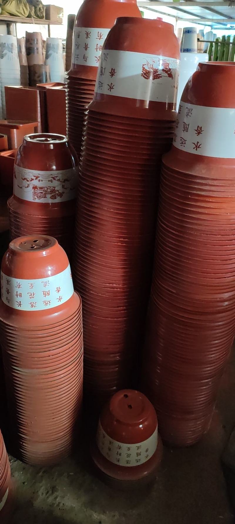 厂家直销塑料花盆优质阳台加厚特大号花盆简约圆形花盆