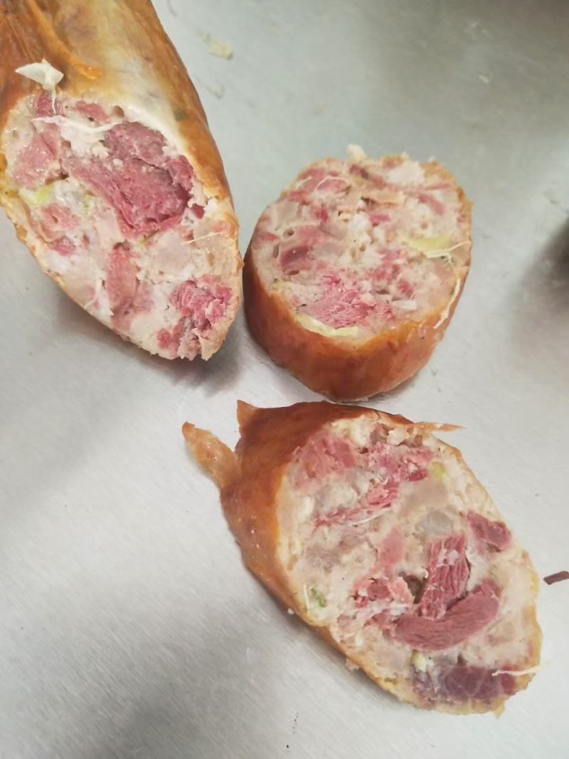 驴肉味熏制罗汉肠纯肉肠不含一滴水大量供应熟食店饭店