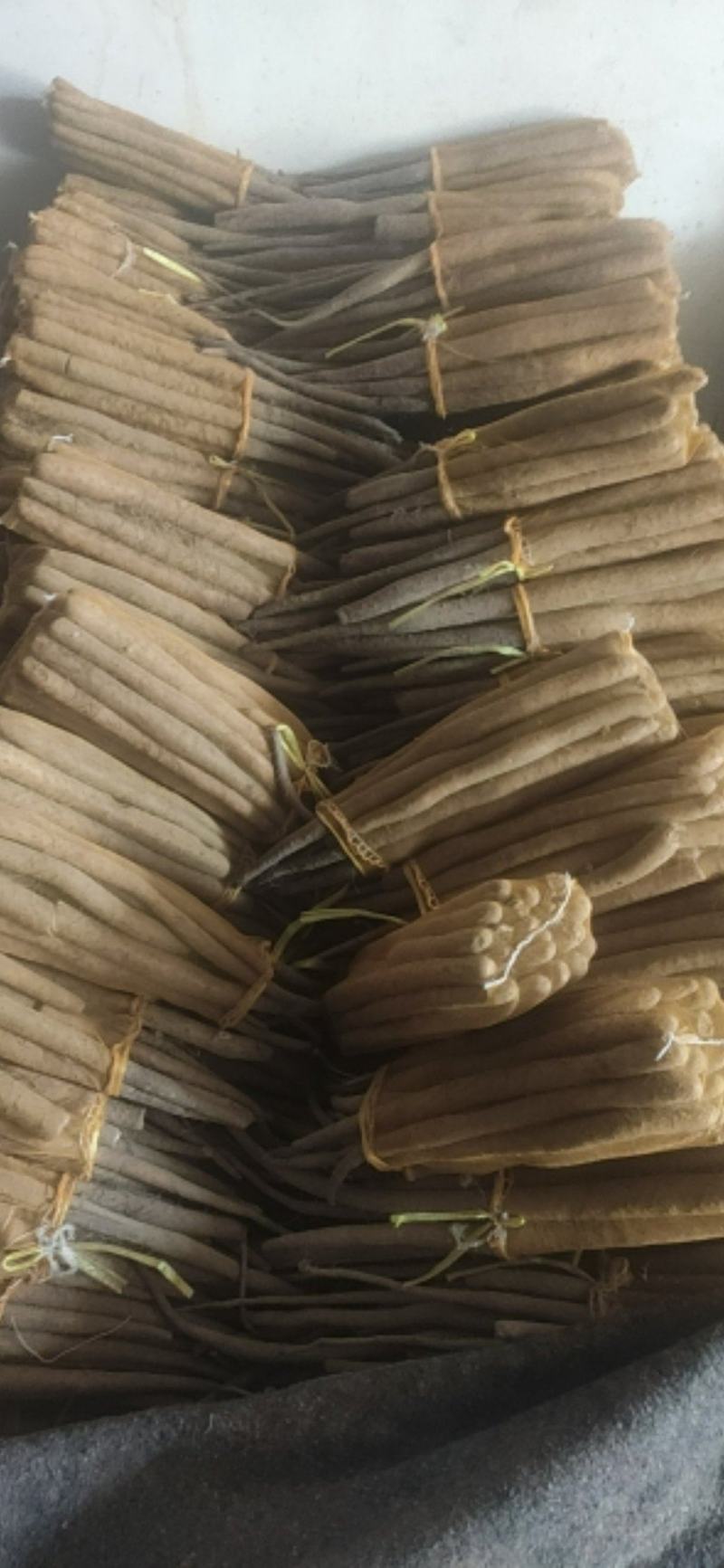 精品网袋山药，白玉好长条山药