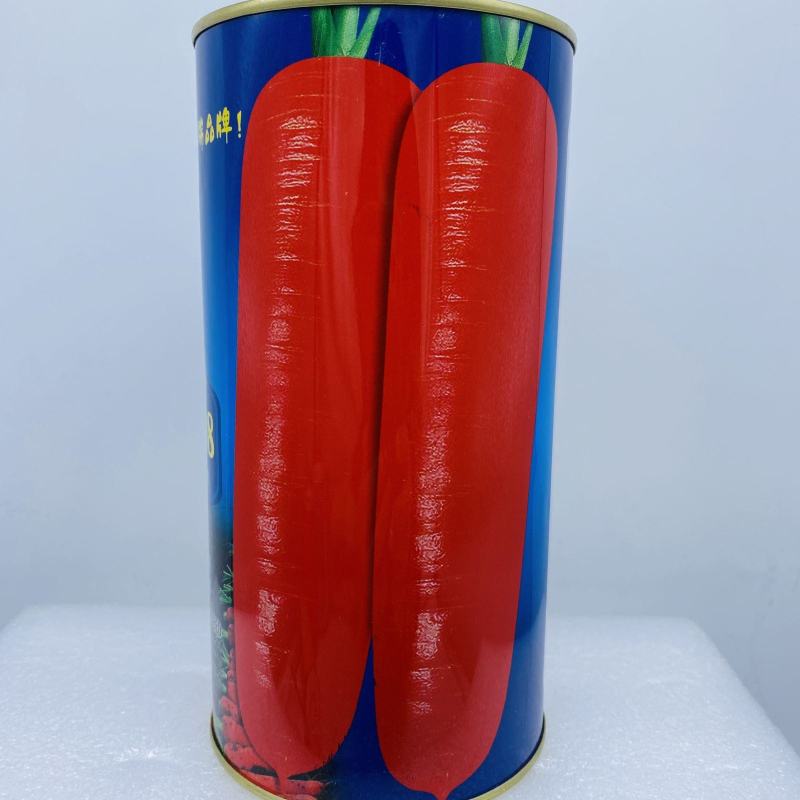胡萝卜种子，三系杂交红冠品种，新田七寸胡萝卜种子