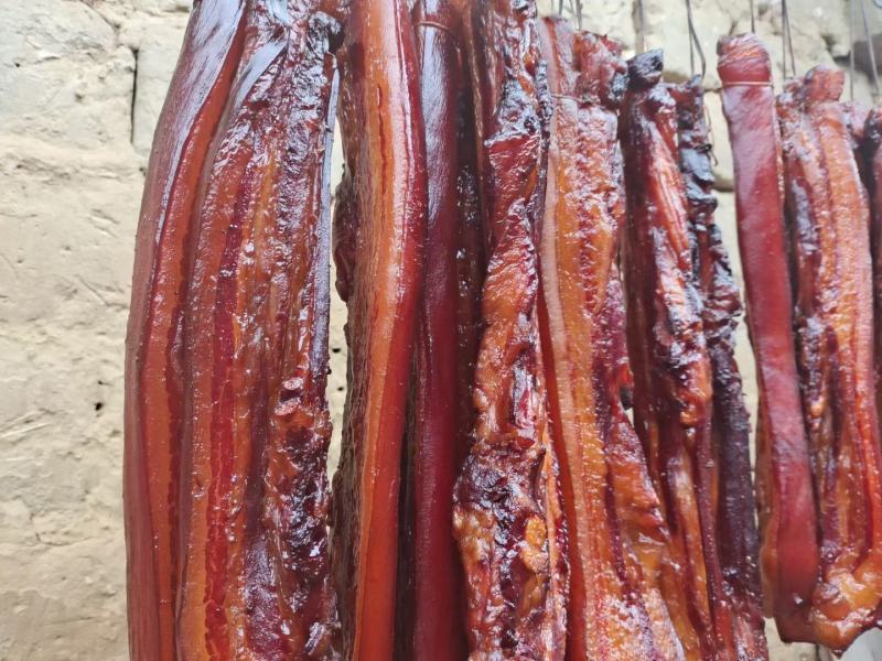 三江县丹洲镇土腊肉（五花腊）