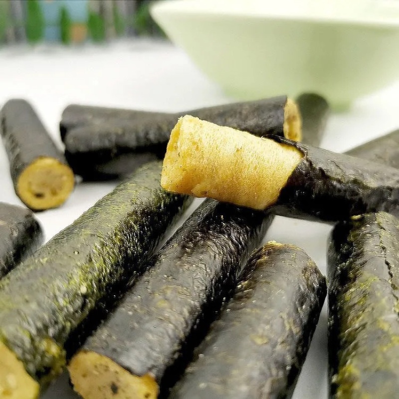 趣逗渔酥香咸蛋黄海苔卷肉松海苔卷孕妇儿童零食老少皆宜