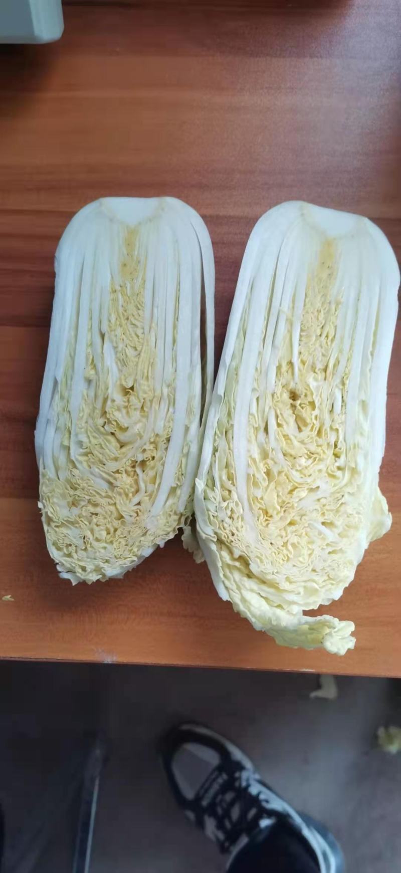通许冷库青叶黄芯娃娃菜大量出库中，质优价廉
