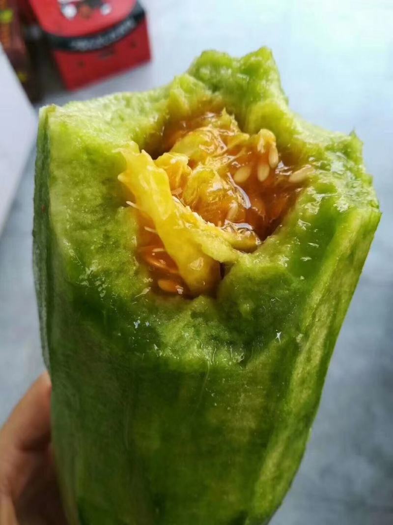 羊角蜜甜瓜，脆甜，种植面积大，可以一件代发
