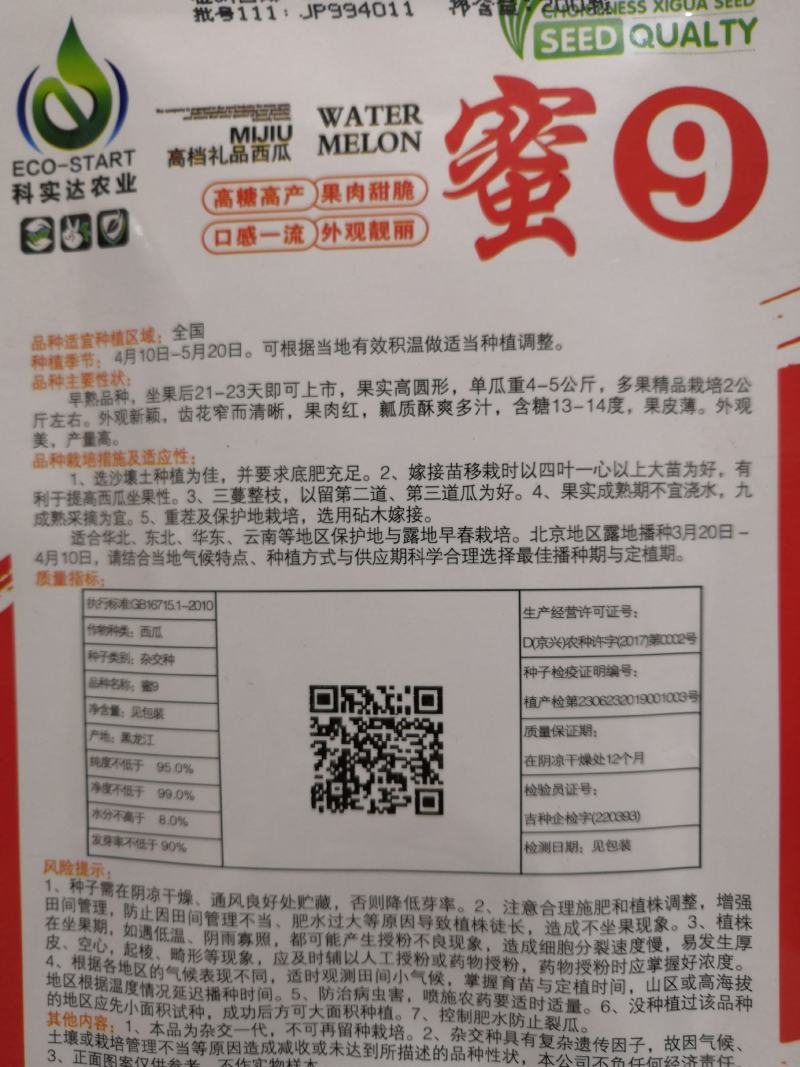 【纯正红瓤】高糖大果西瓜种子耐重茬蜜甜抗病抗裂少籽西瓜