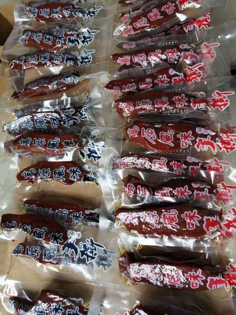 手撕鸭肉休闲零食味道好1件50斤1件起批常年批发