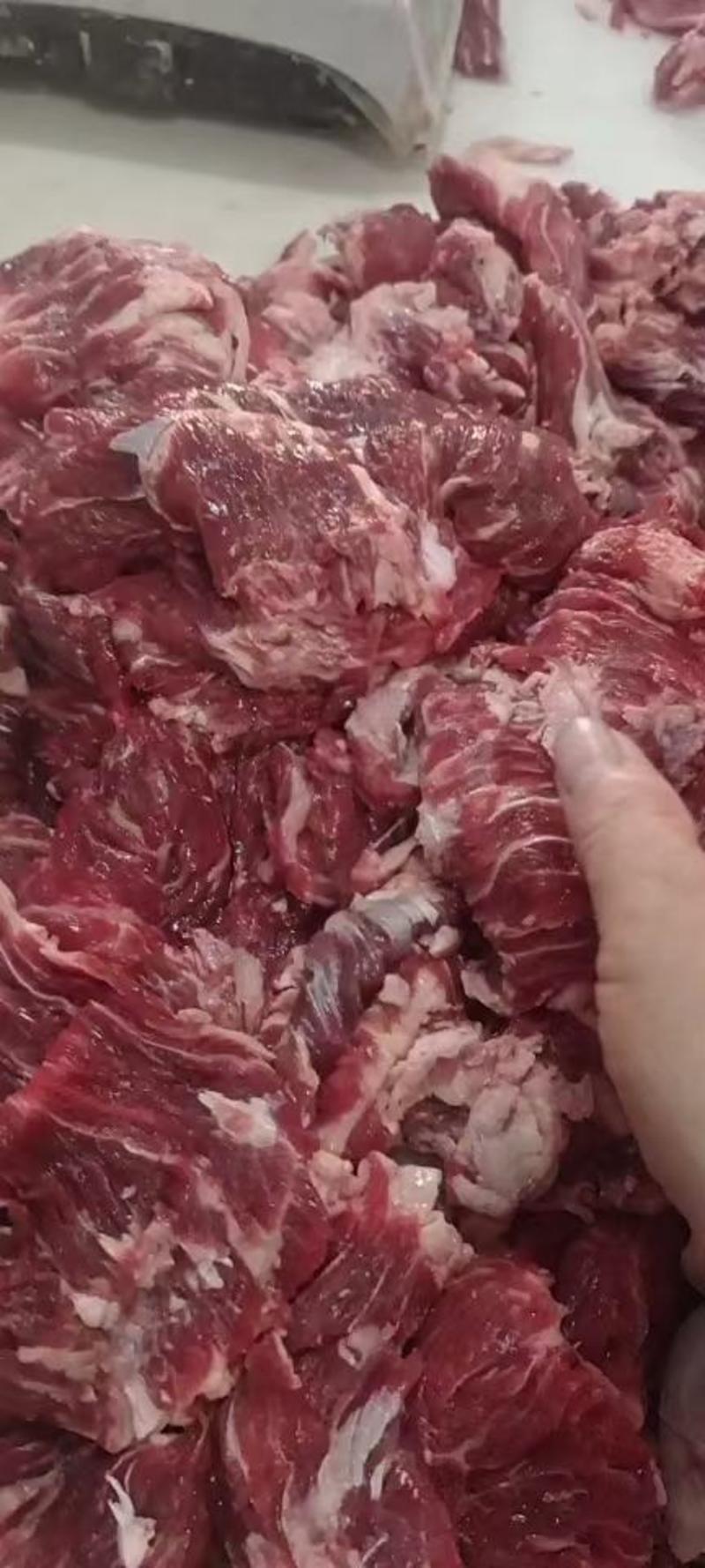 纯干牛碎肉，2/8比例，无调理，纯干的，客户用的好才叫好