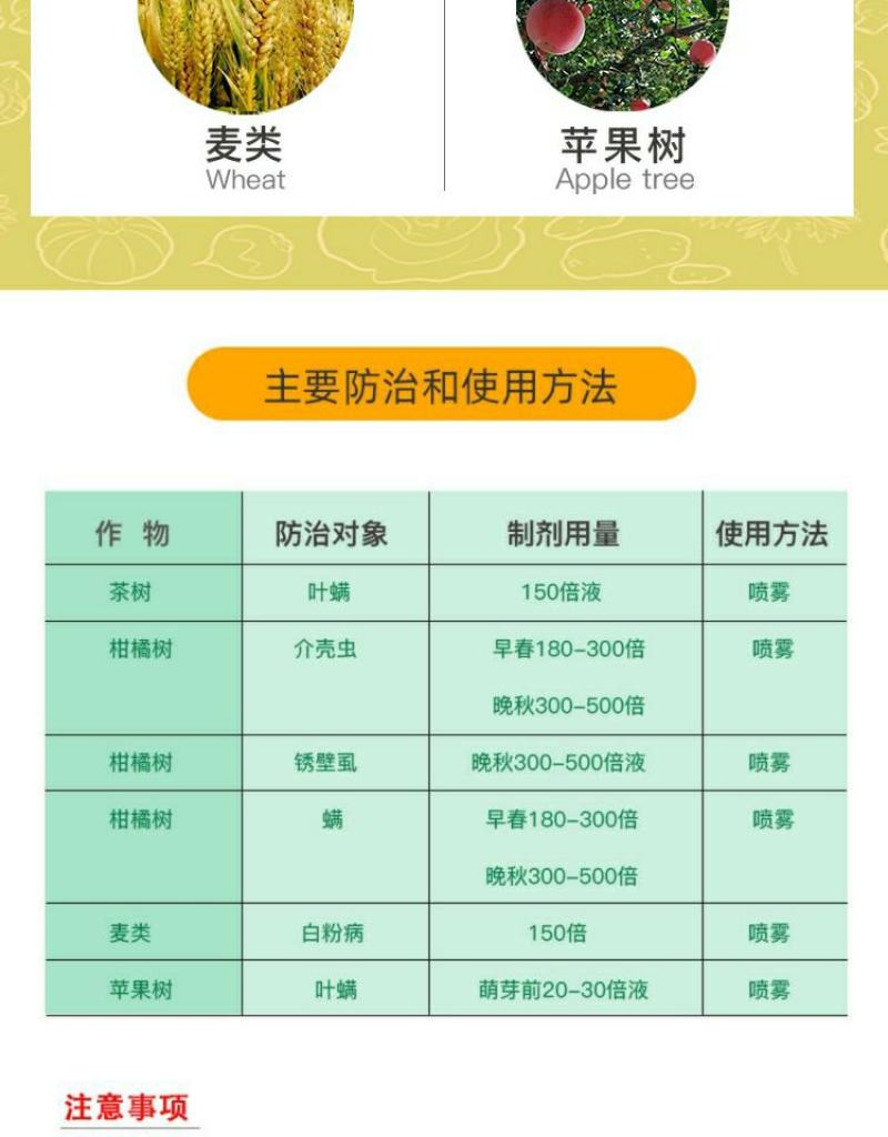 双吉基得石硫石合剂果树腐烂病叶螨介壳虫白粉病杀菌螨清园