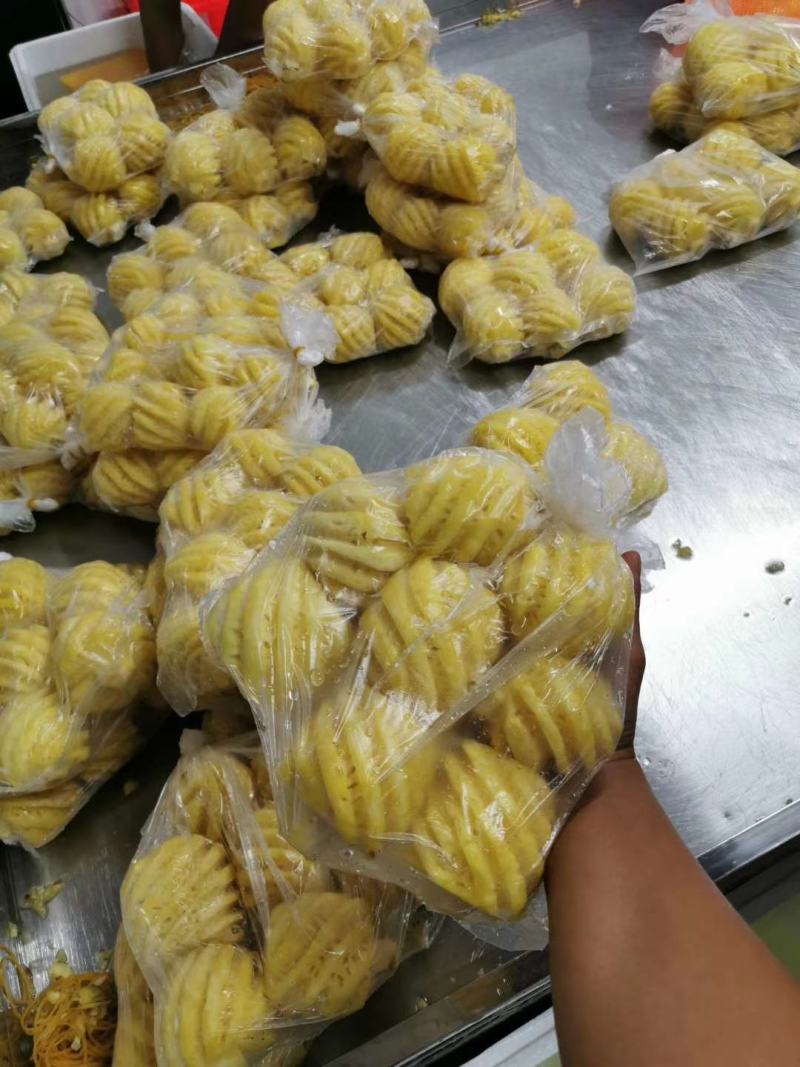 削皮小菠萝甜脆工厂直发有优势整车零担可发各地