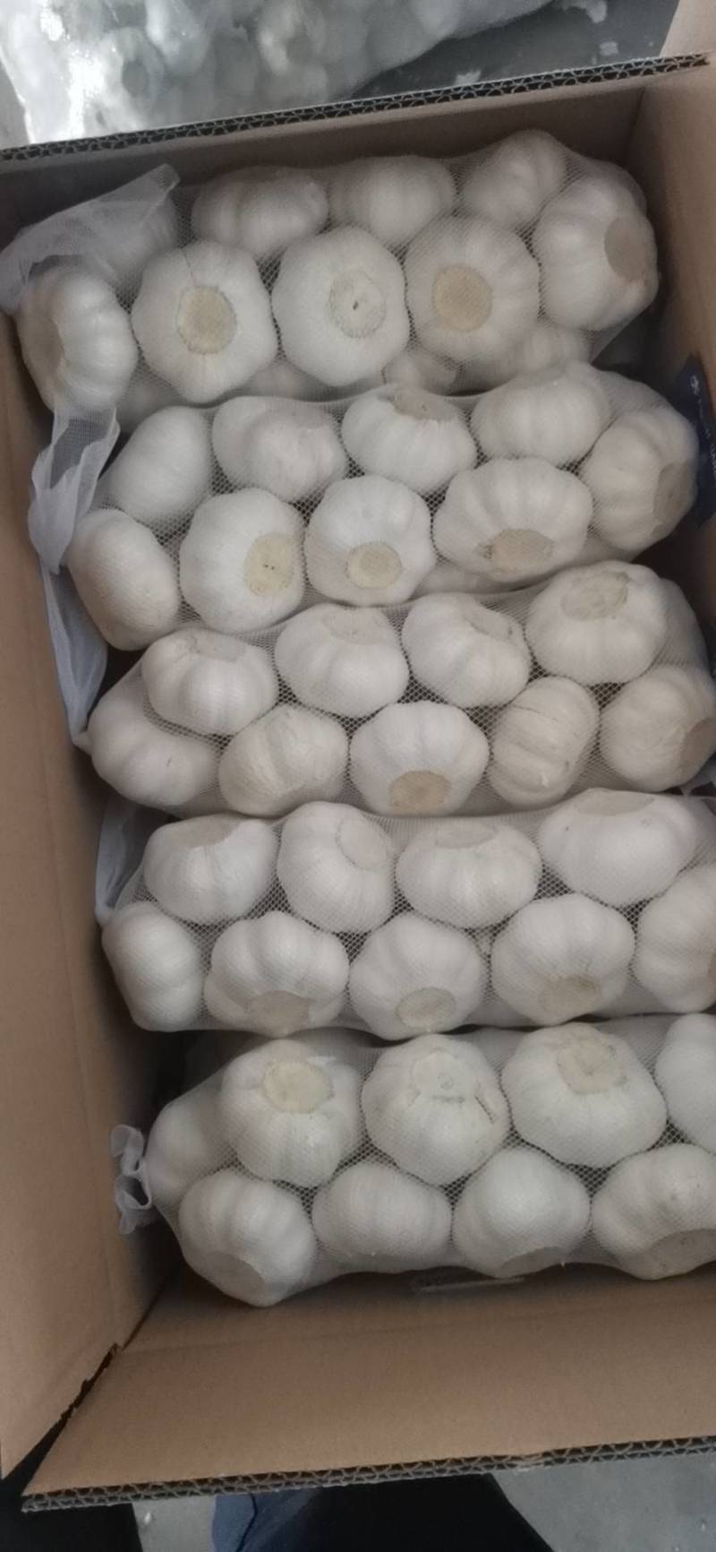 金乡大蒜5.5---6.0加工中，按客户需求加工，出口