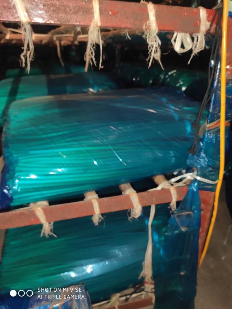 山东金乡本地蒜苔白袍加工中，一手货源，发全国市场