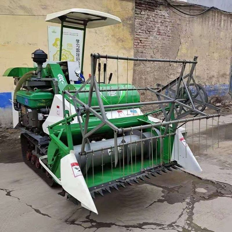 有补贴家用小型履带式收割机水稻小麦联合收割机