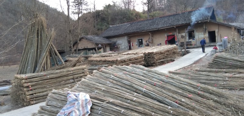 菜架竹，实心木竹经久耐用，产地直销一手货源.各种规格都有