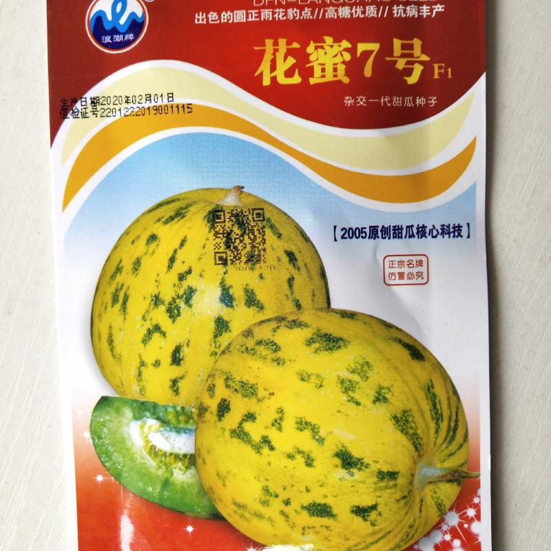 甜瓜种子花蜜甜瓜超甜八里香瓜种子，黄金蜜甜瓜种子