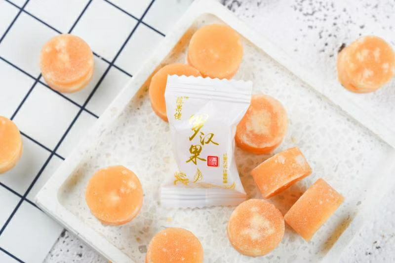 厂家直销陈果佬梨膏糖，罗汉果糖一件60斤常线产品