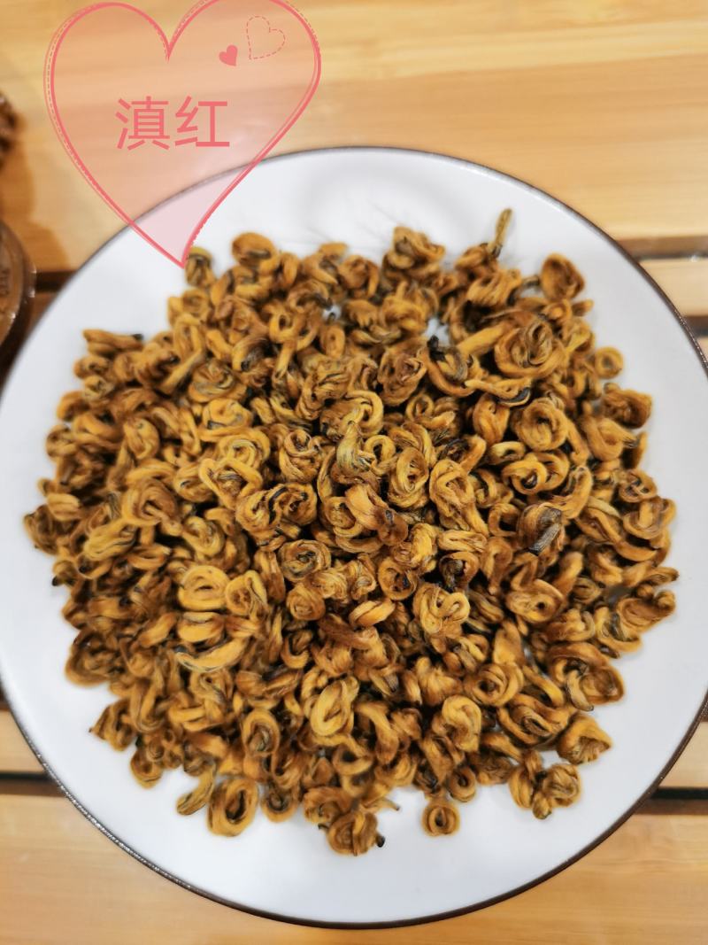 凤庆滇红茶特级红茶金螺滇红浓香型生态云南滇红蜜香红螺