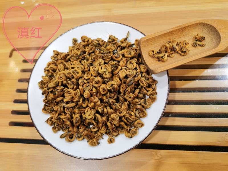 凤庆滇红茶特级红茶金螺滇红浓香型生态云南滇红蜜香红螺