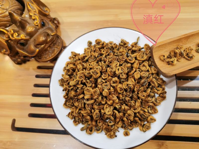 凤庆滇红茶特级红茶金螺滇红浓香型生态云南滇红蜜香红螺