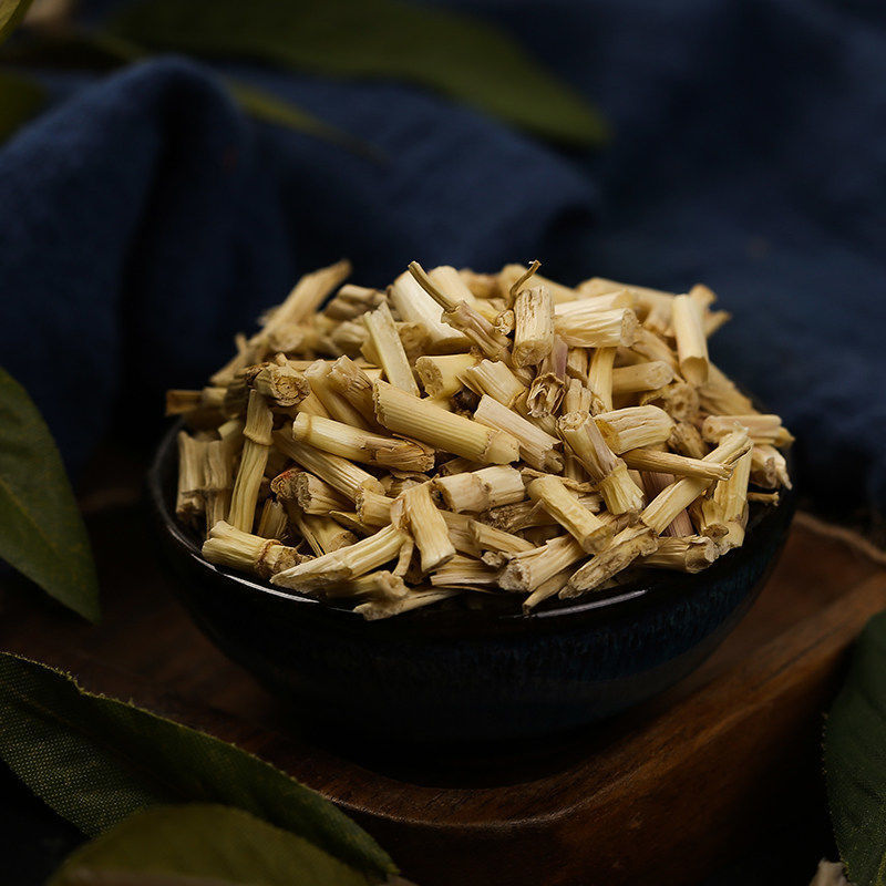 新鲜白茅根野生中药茅草根泡水中药材白毛根毛草根可甜草根罐