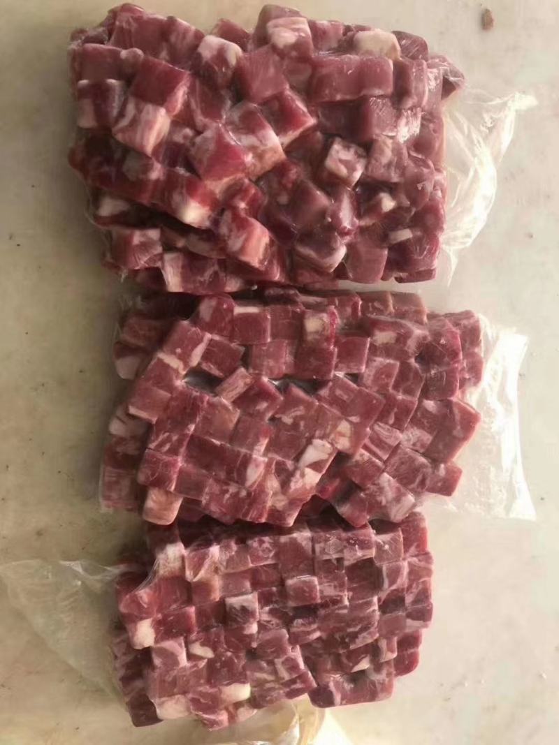 牛肉粒微调理各种规格都可做