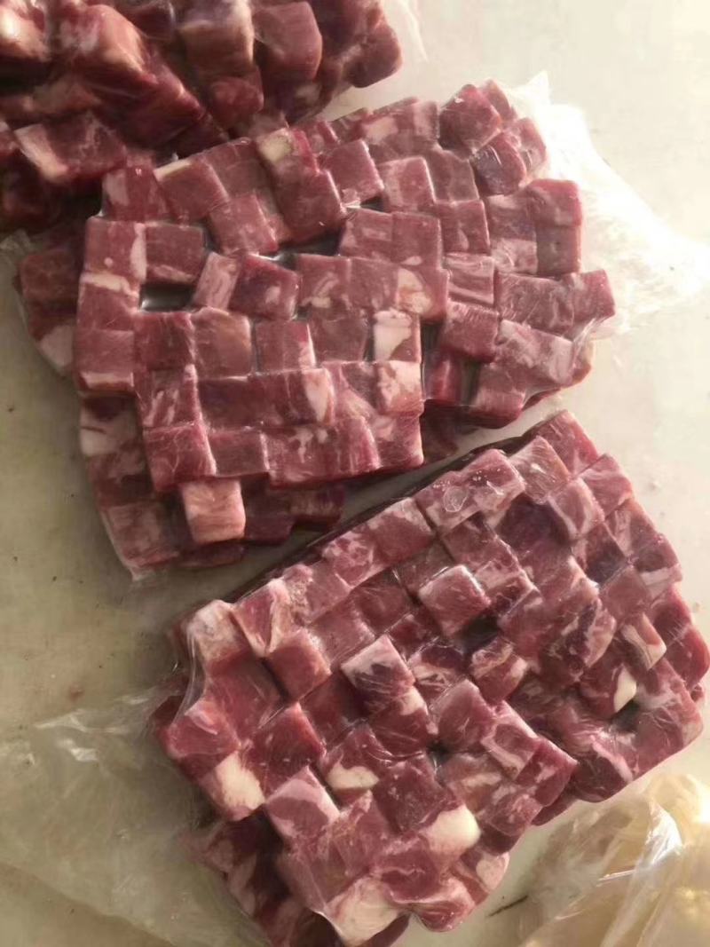 牛肉粒微调理各种规格都可做