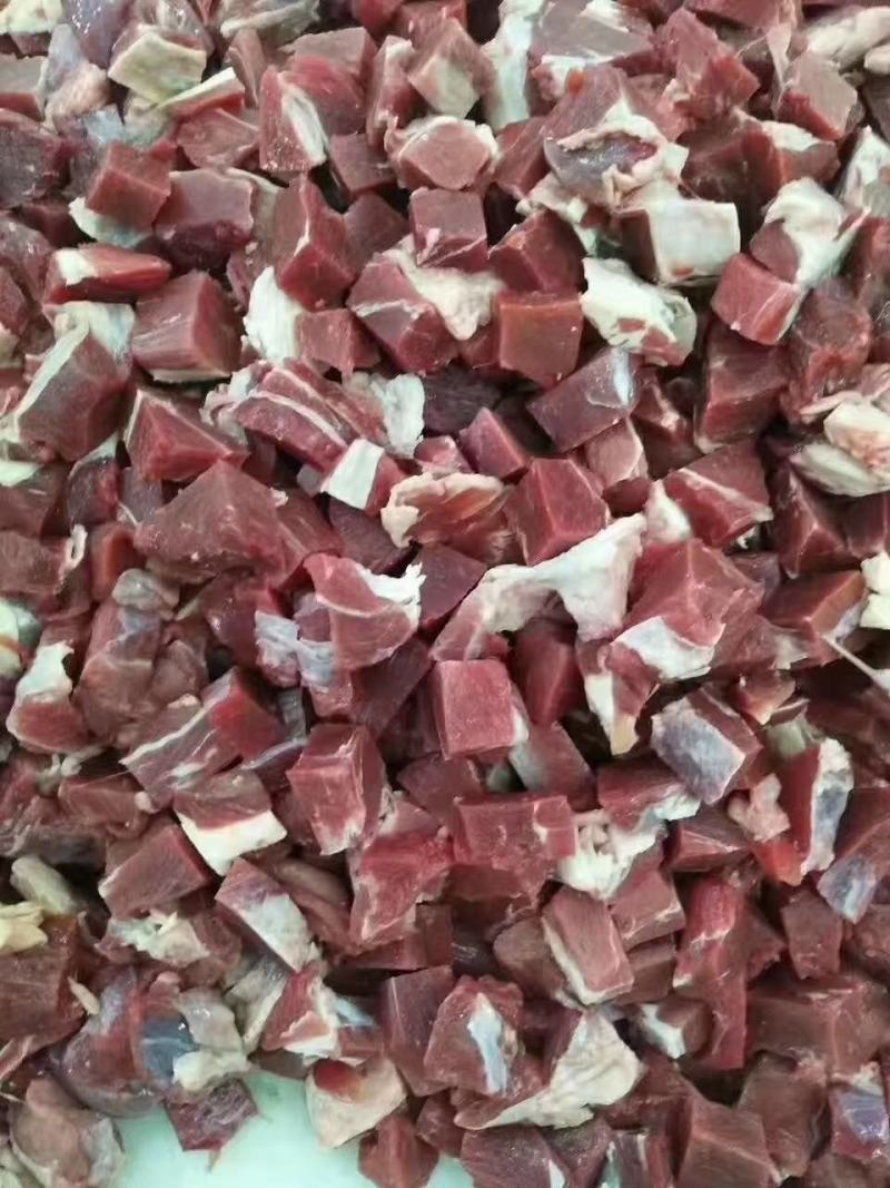 牛肉粒微调理各种规格都可做