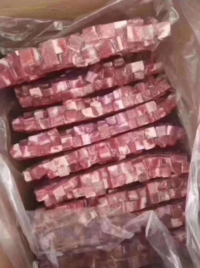 牛肉粒微调理各种规格都可做