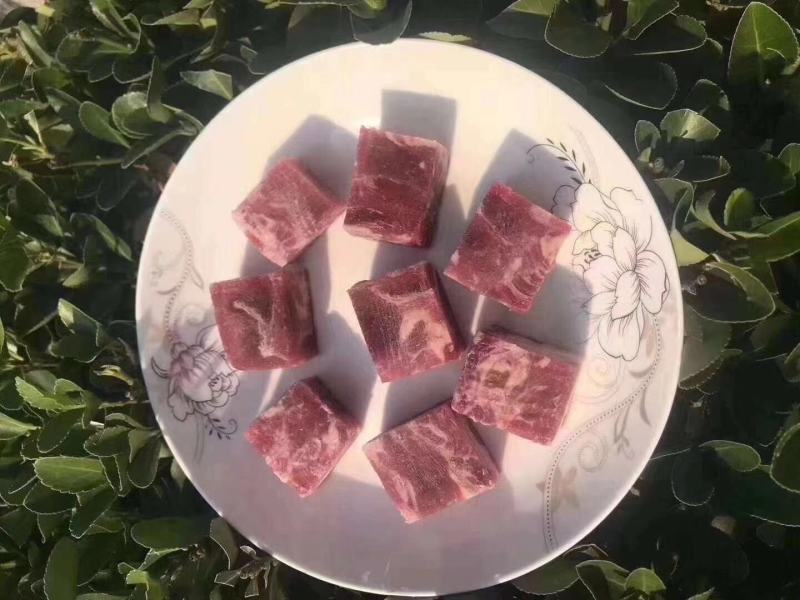 牛肉粒微调理各种规格都可做