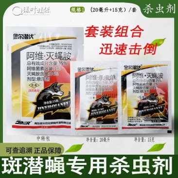 斑潜蝇金尔潜伏灭蝇胺灭蝇安潜叶蛾地图虫鬼画符美洲斑潜
