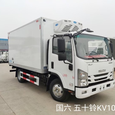 国六五十铃KV1004.2米冷藏车