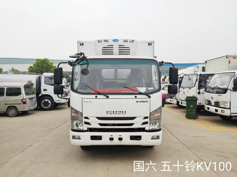 国六五十铃KV1004.2米冷藏车