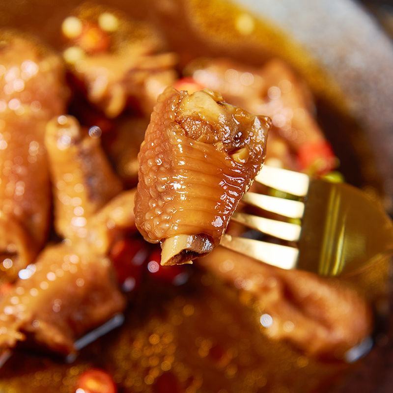 麻辣鸡爪，开袋即食优质原料工厂直供量大价优全国招代理