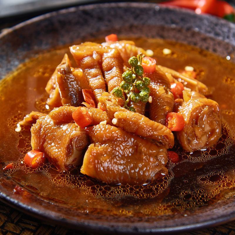 麻辣鸡爪，开袋即食优质原料工厂直供量大价优全国招代理