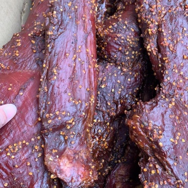 麻辣大块肉五香大块一件70斤干度好条形好价格美丽