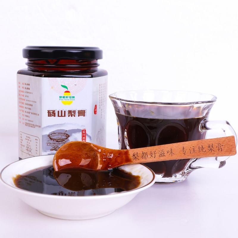 砀山纯梨膏一件代发支持贴牌定制。百分百鲜榨梨汁十三小时熬