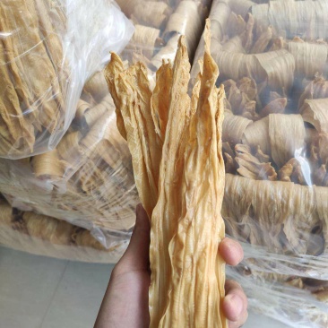 河源市和平黄豆腐竹，黄豆扁竹，无色素，货源充足，广东内包