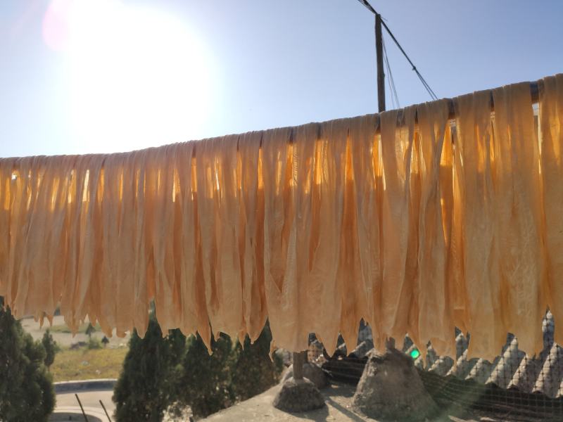 河源市和平黄豆腐竹，黄豆扁竹，无色素，货源充足，广东内包