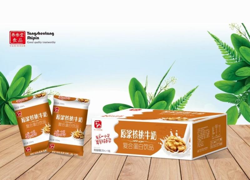 山东省东营市一个山®枕包早餐奶复合蛋白饮品