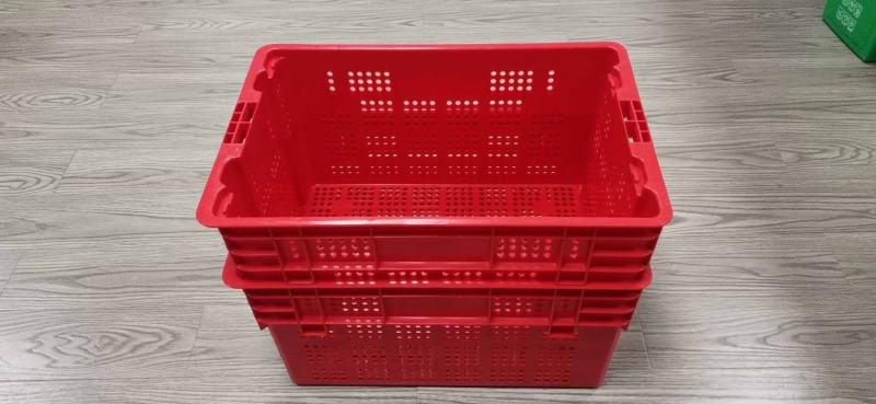 塑料周转筐可堆叠错位周转筐厂家直发